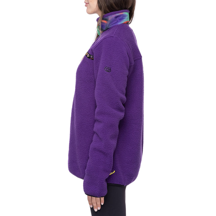 686 Tioga Fleece Pullover - Women's Dancing Bears Sherpa