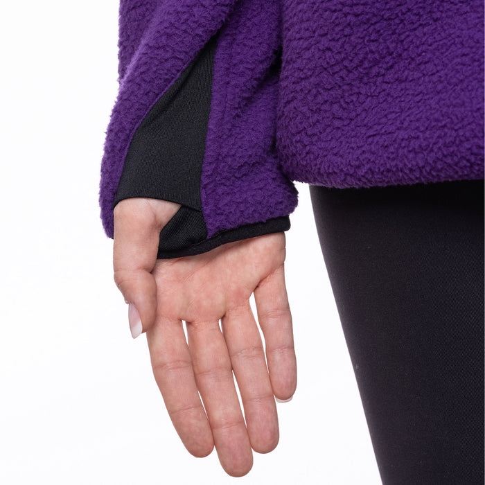 686 Tioga Fleece Pullover - Women's Dancing Bears Sherpa