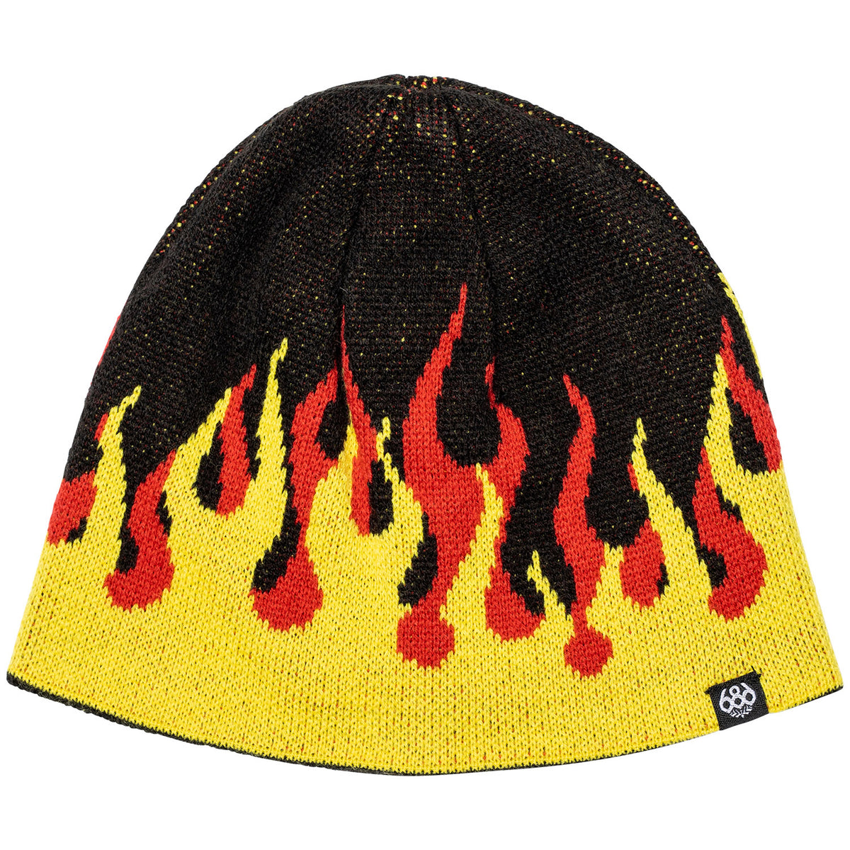 686 Icon Reversible Beanie - Kids' Black