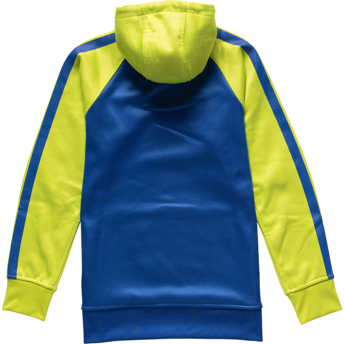 686 Bonded Fleece Pullover Hoodie - Boys' Primary Blue Colorblock