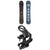 Arbor Foundation Snowboard + Hemlock Snowboard Bindings 2023
