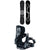 GNU Riders Choice Asym C3 Snowboard + Bent Metal Transfer Snowboard Bindings 2023