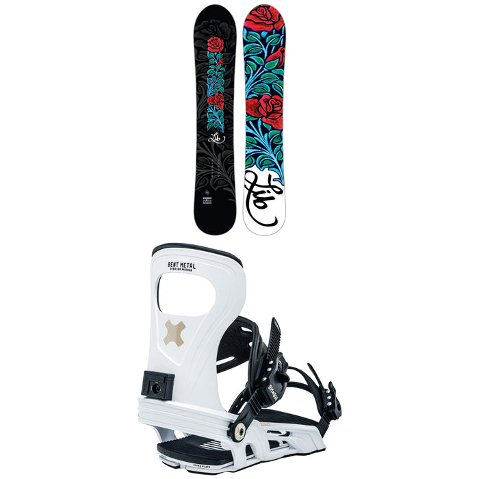 Lib Tech Dynamiss C3 Snowboard + Bent Metal Metta Snowboard Bindings - Women's 2023