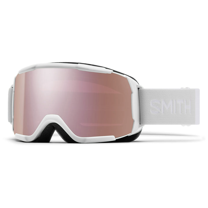 Smith Showcase OTG Goggles - Women's White Vapor/Chromapop Everyday Rose Gold Mirror