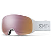 White Chunky Knit/ChromaPop Everday Rose Gold Mirror+ChromaPop Storm Rose Flash