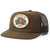 Katin Flower Power Trucker Hat Brown