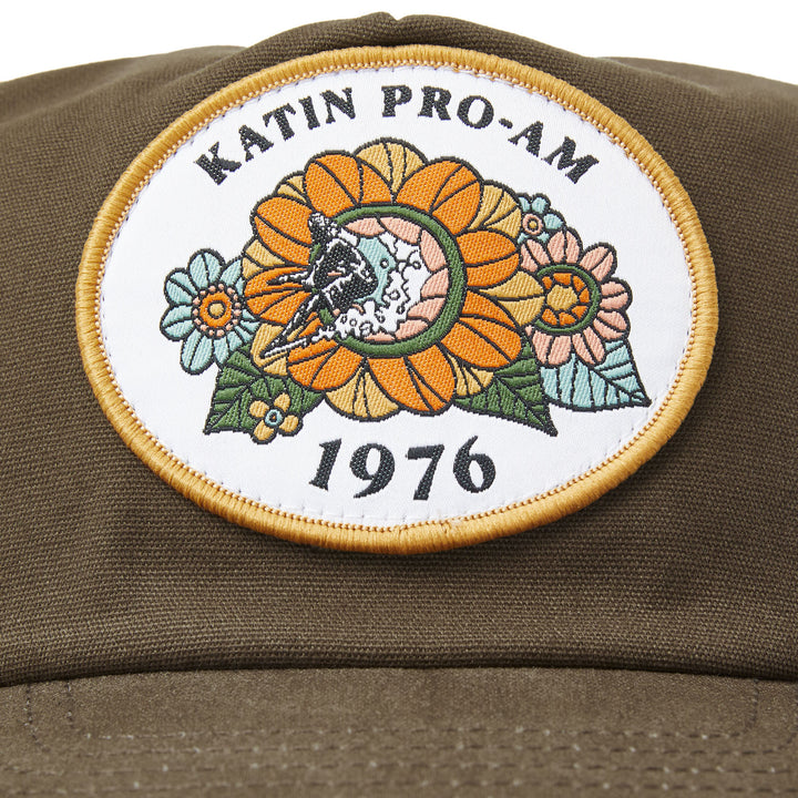 Katin Flower Power Trucker Hat Brown