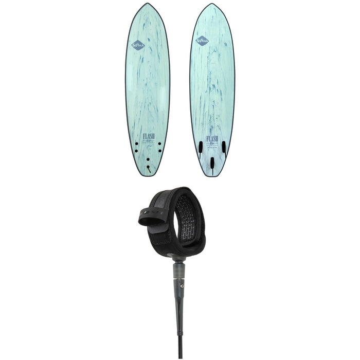 Softech Flash Eric Geiselman FCS II 6'0" Surfboard + FCS 6' Comp Essential Leash