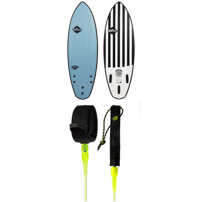 Softech Toledo Wildfire FCS II 5'11" Surfboard + Creatures of Leisure Pro 6' Surf Leash