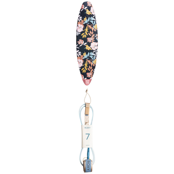 Roxy Funboard 7' Board Sock - Women's + Lohifushi Leash - Women's