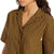 Brixton Bunker Gingham BF Woven Shirt - Women's Medal Bronze