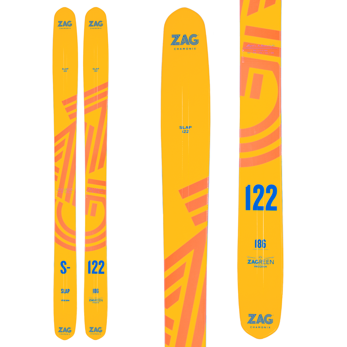 ZAG Slap 122 Skis 2024