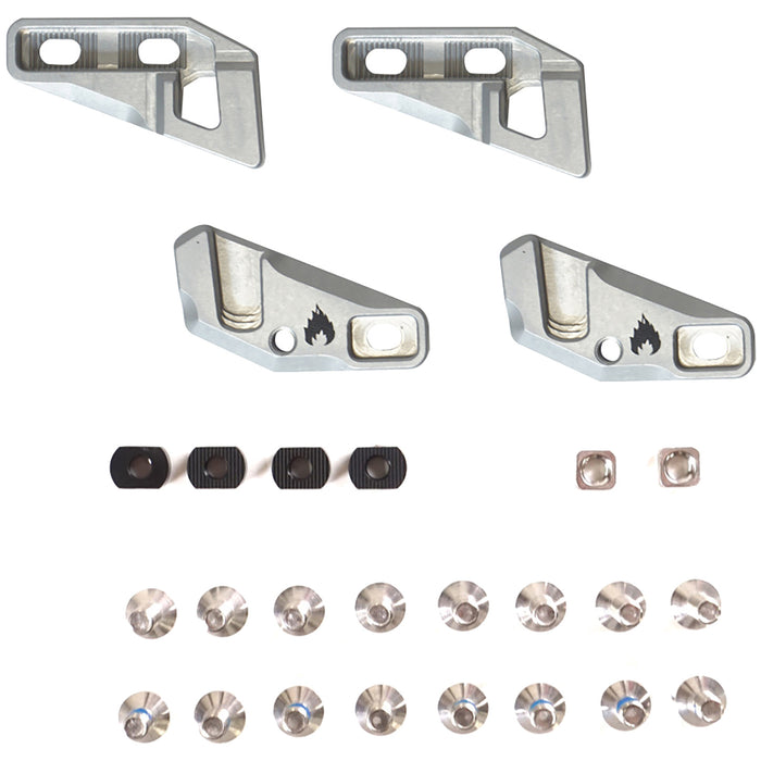 Spark R&D Through-Mount Fixie Clips Metal