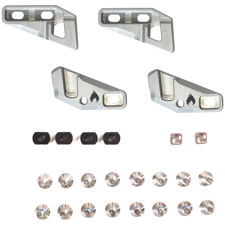 Spark R&D Through-Mount Fixie Clips Metal
