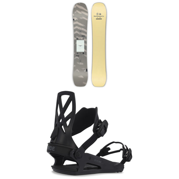 Ride Berzerker Snowboard + C-4 Snowboard Bindings 2023