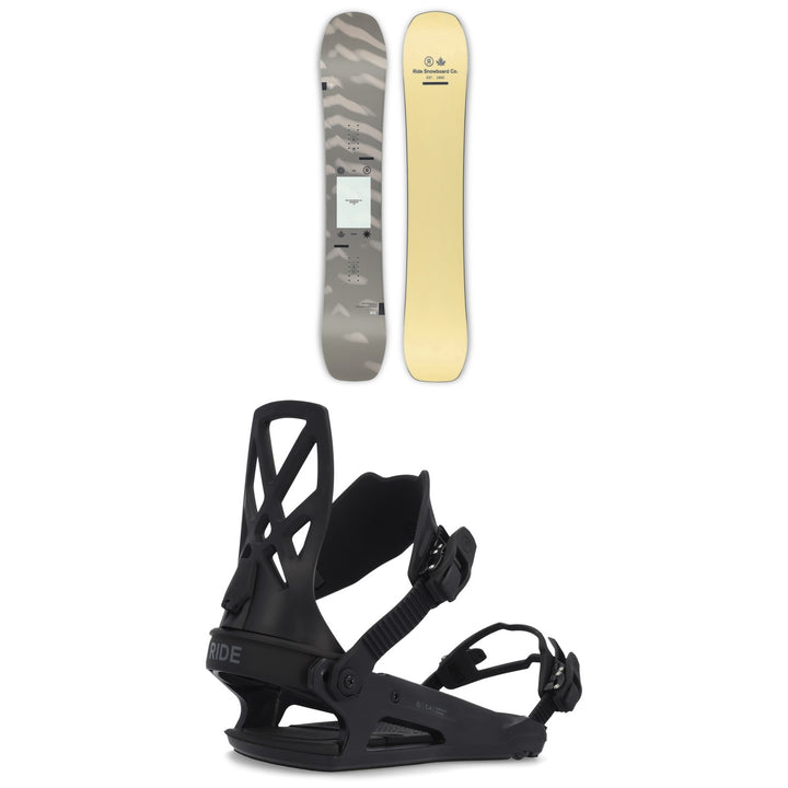 Ride Berzerker Snowboard + C-4 Snowboard Bindings 2023