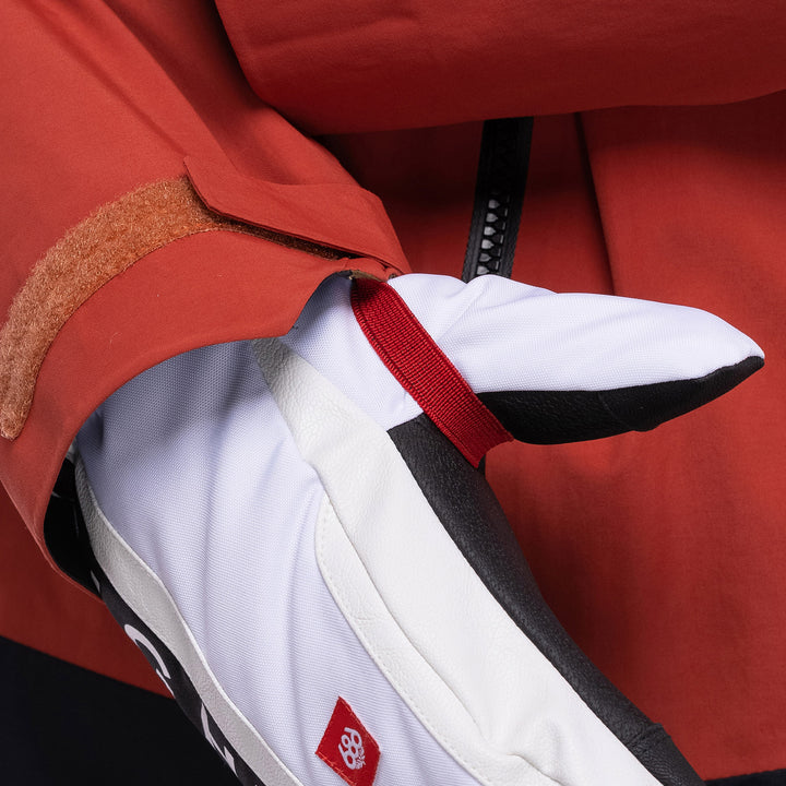 686 GORE-TEX Hydrastash Sync Jacket - Men's Brick Red Colorblock