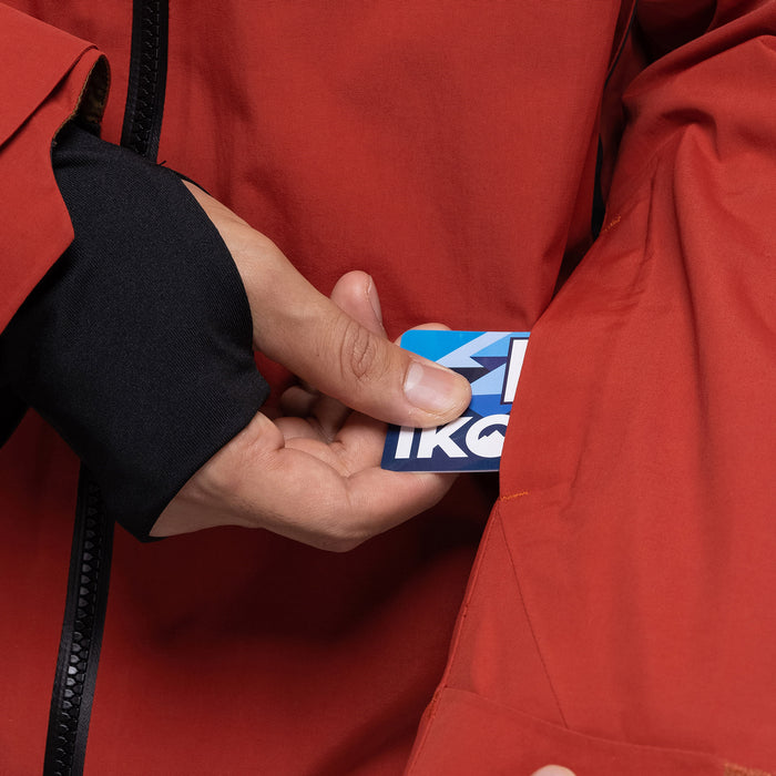 686 GORE-TEX Hydrastash Sync Jacket - Men's Brick Red Colorblock