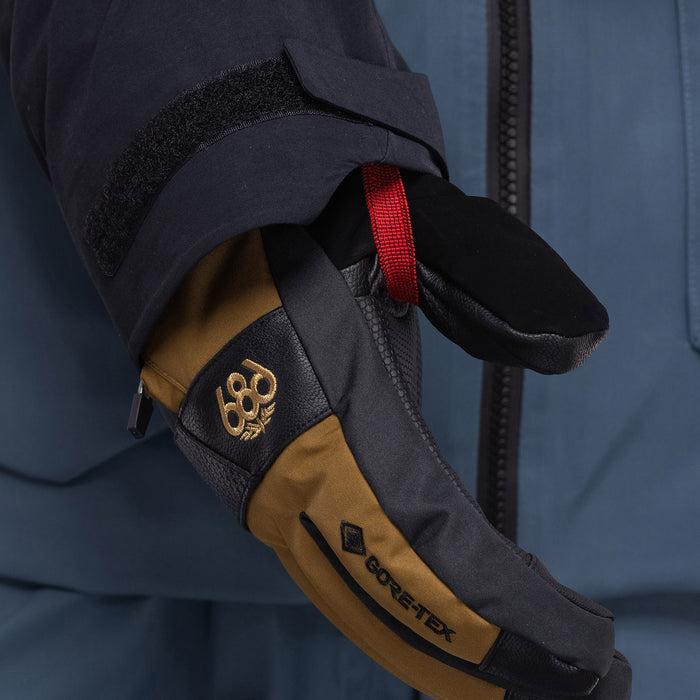 686 GORE-TEX Smarty Weapon Down Jacket - Men's Orion Blue Colorblock