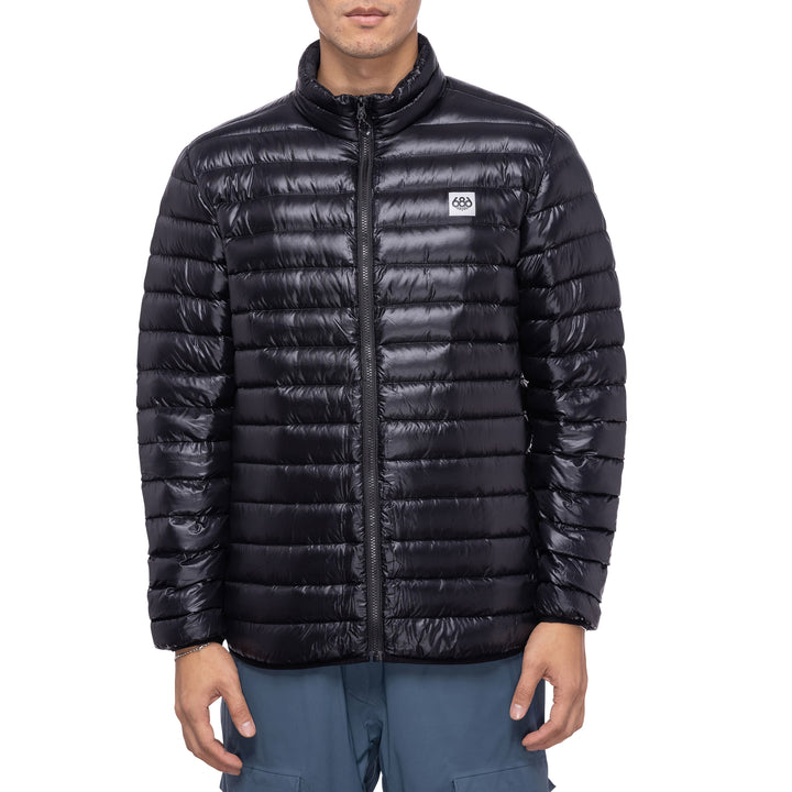 686 GORE-TEX Smarty Weapon Down Jacket - Men's Orion Blue Colorblock