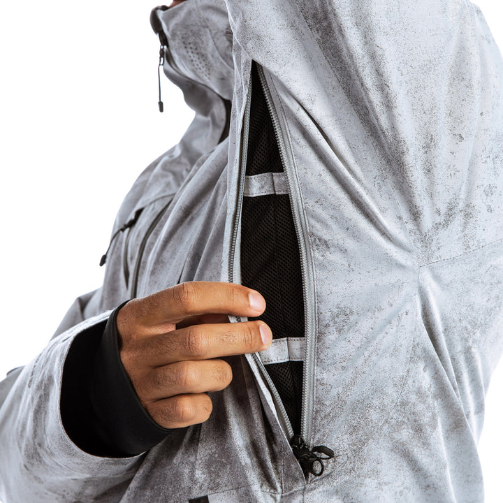 686 Hydrastash Reserve Insulated Jacket - Men's Moon Jacquard