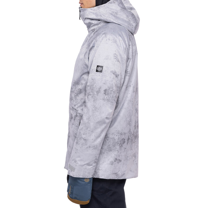 686 Hydrastash Reserve Insulated Jacket - Men's Moon Jacquard