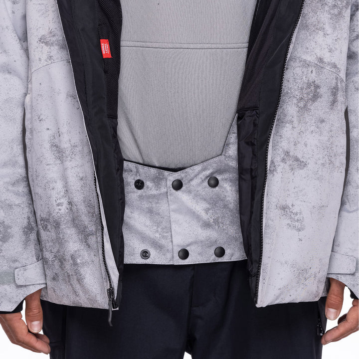 686 Hydrastash Reserve Insulated Jacket - Men's Moon Jacquard