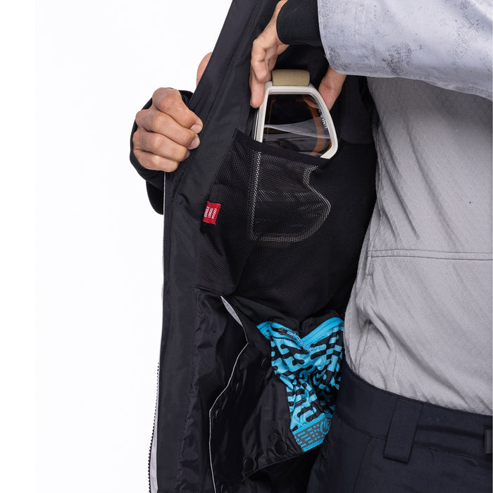 686 Hydrastash Reserve Insulated Jacket - Men's Moon Jacquard