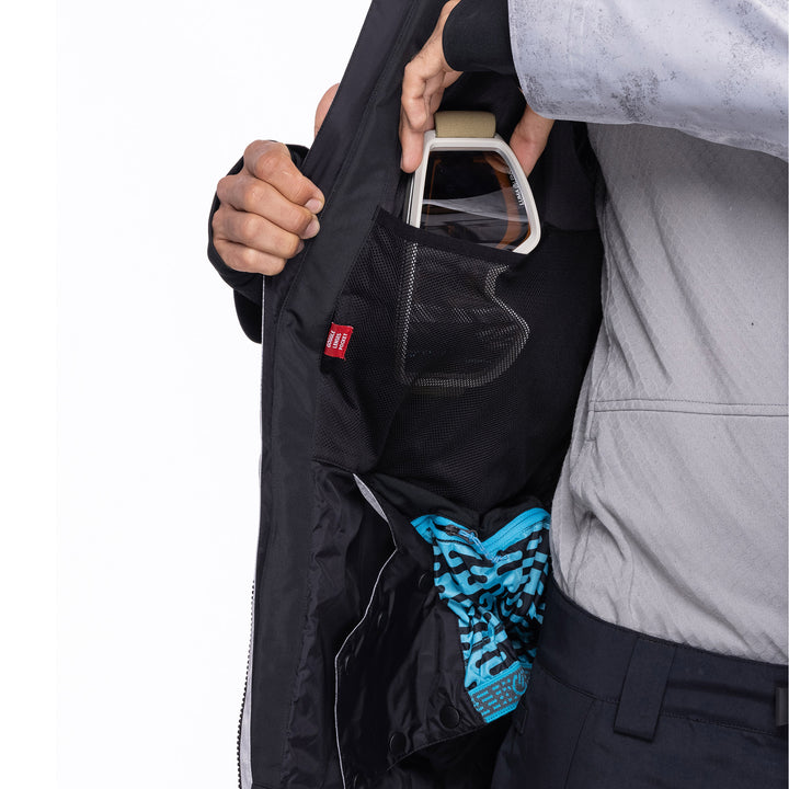 686 Hydrastash Reserve Insulated Jacket - Men's Moon Jacquard