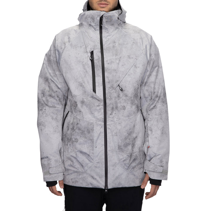 686 Hydrastash Reserve Insulated Jacket - Men's Moon Jacquard