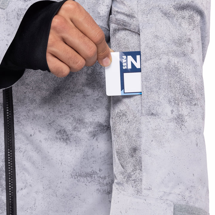 686 Hydrastash Reserve Insulated Jacket - Men's Moon Jacquard