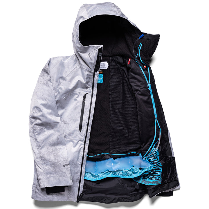 686 Hydrastash Reserve Insulated Jacket - Men's Moon Jacquard