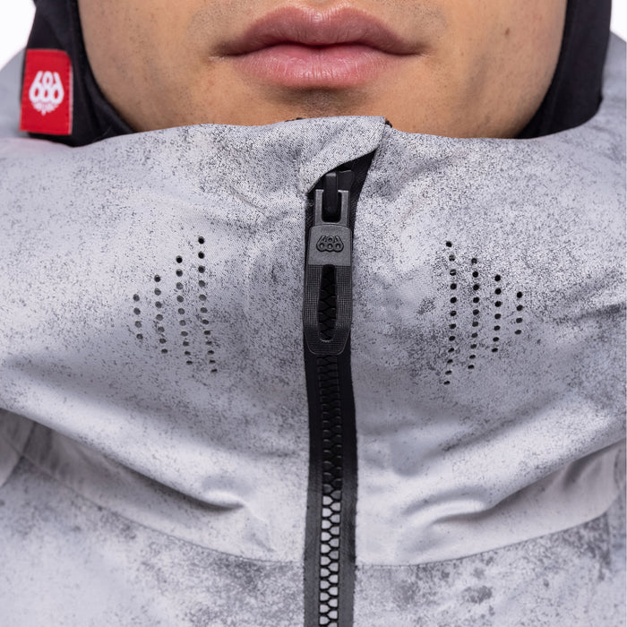 686 Hydrastash Reserve Insulated Jacket - Men's Moon Jacquard