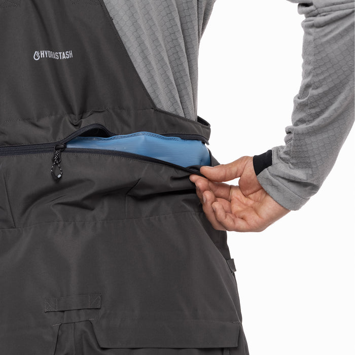 686 Quantum Thermagraph Hydrastash Bibs - Men's Charcoal