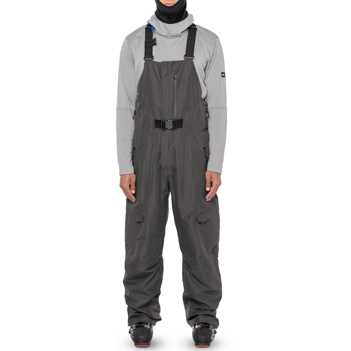686 Quantum Thermagraph Hydrastash Bibs - Men's Charcoal