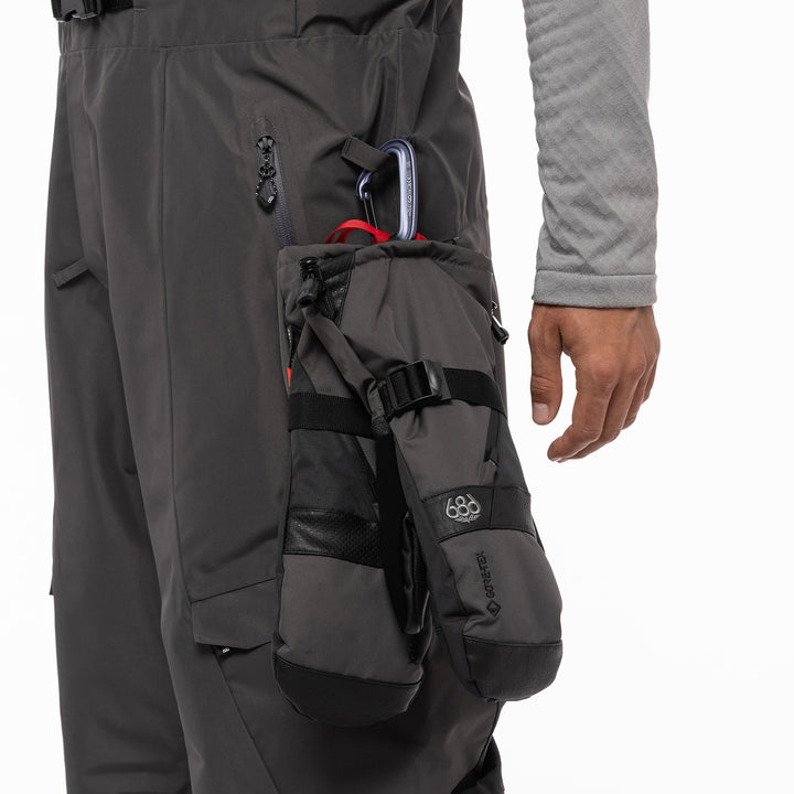 686 Quantum Thermagraph Hydrastash Bibs - Men's Charcoal