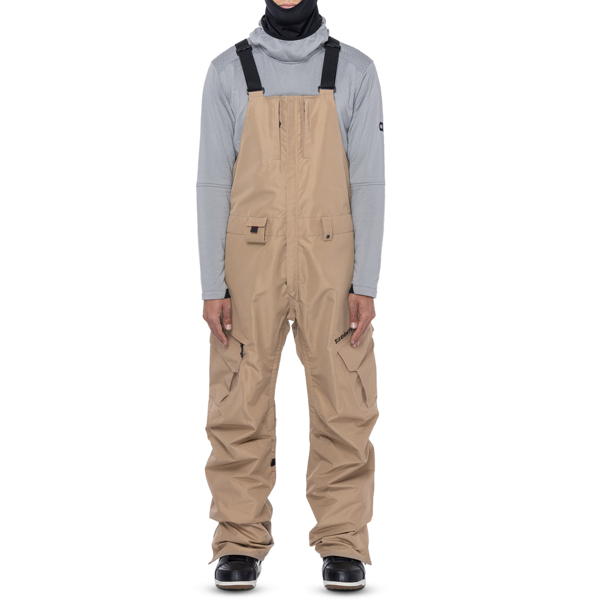 686 Smarty 3-in-1 Cargo Bibs - Men's Khaki