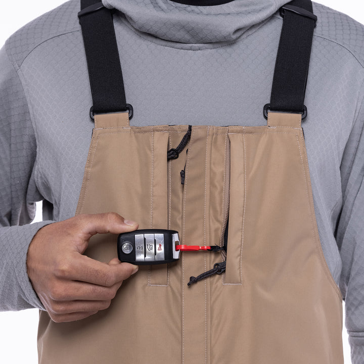 686 Smarty 3-in-1 Cargo Bibs - Men's Khaki