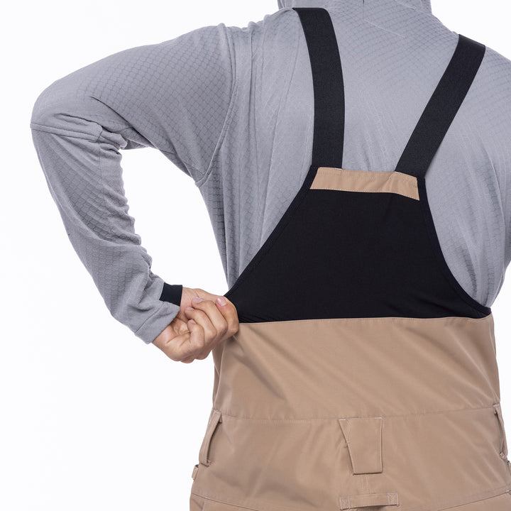 686 Smarty 3-in-1 Cargo Bibs - Men's Khaki