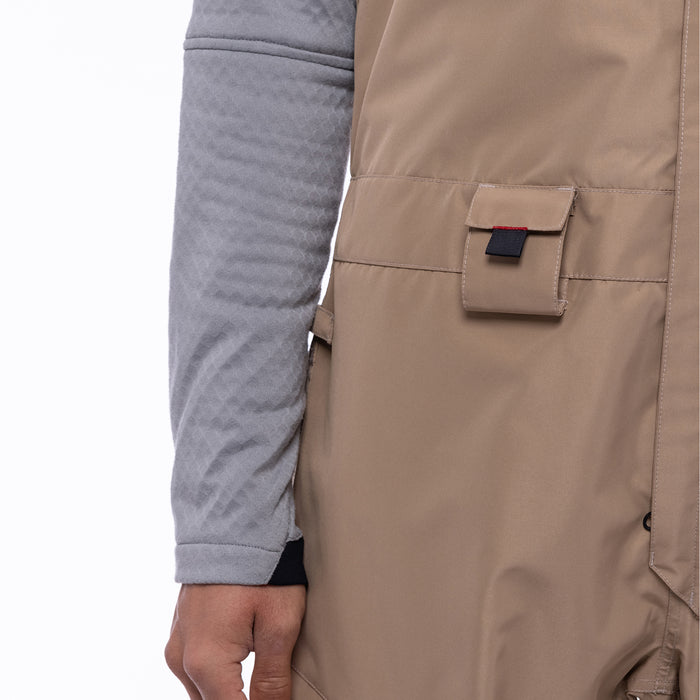 686 Smarty 3-in-1 Cargo Bibs - Men's Khaki