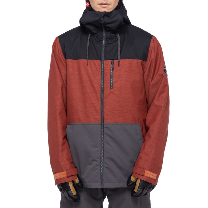 686 SMARTY 5-In-1 Complete Jacket - Men's Putty Colorblock