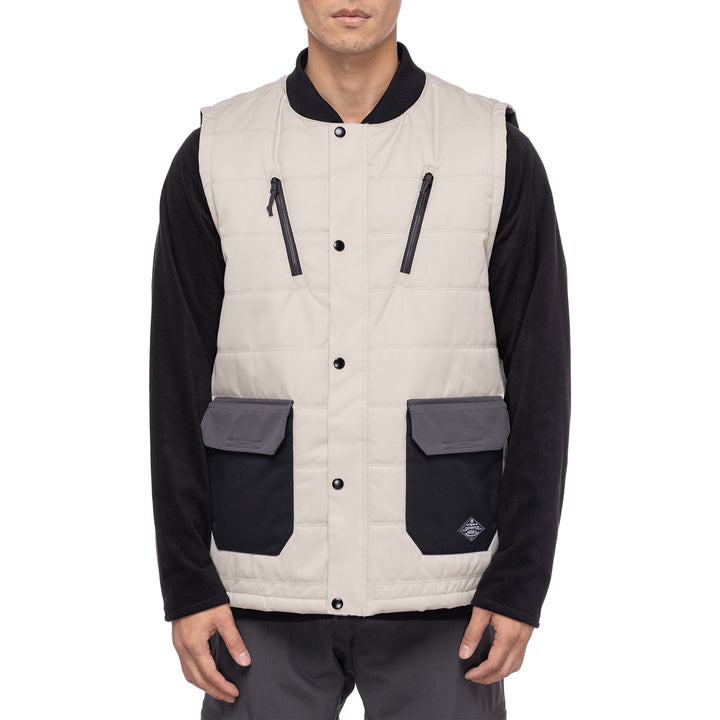 686 SMARTY 5-In-1 Complete Jacket - Men's Putty Colorblock