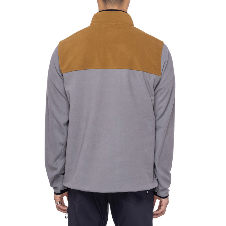686 Tioga Fleece Pullover - Men's Rhino Grey Colorblock