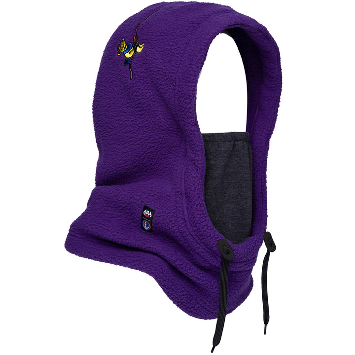 686 Tarmac Sherpa Hood Grateful Dead Purple Sherpa
