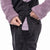 686 Black Magic Insulated Bibs - Women's Black Geo Jacquard