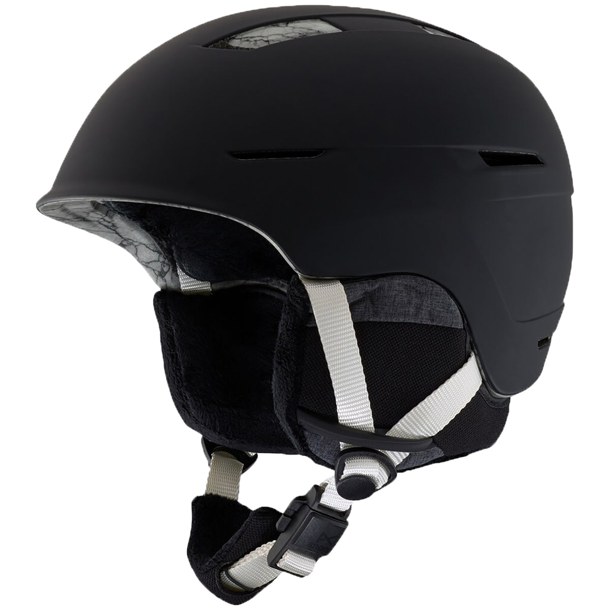 Anon Auburn MIPS Round Fit Helmet - Women's Marble Black