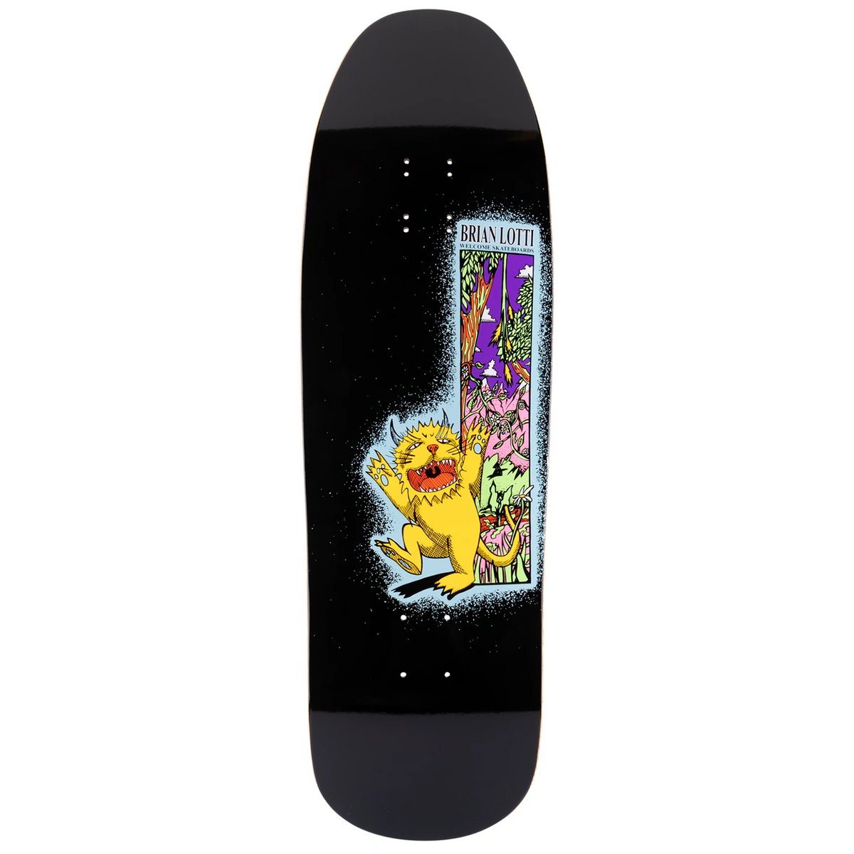 Welcome Wild Thing on Gaia 9.6 Skateboard Deck