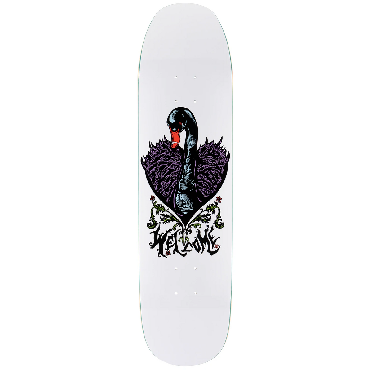 Welcome Black Swan on Son of Moontrimmer 8.25 Skateboard Deck