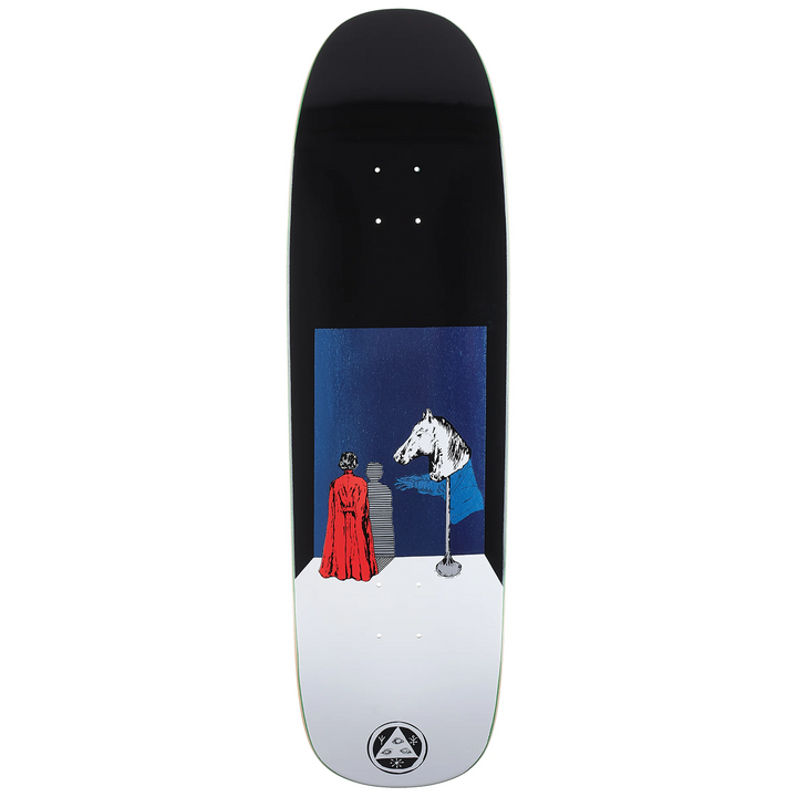 Welcome Haunted Horse on Golem 9.25 Skateboard Deck