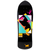 Welcome Miller Faces on Crossbone Black Dip 10.0 Skateboard Deck